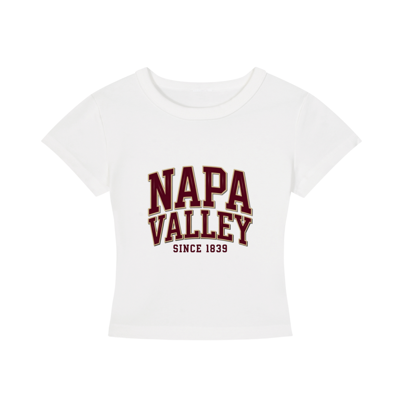 Napa Valley Women's Cropped T-Shirt