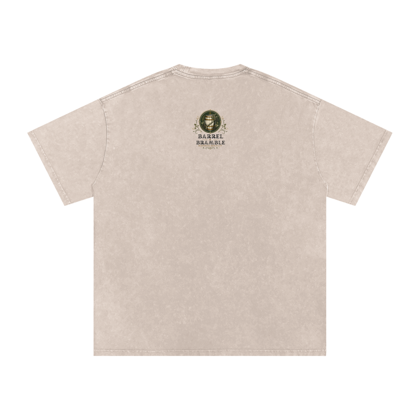 Napa Valley Snow Washed Oversized Cotton T-Shirt