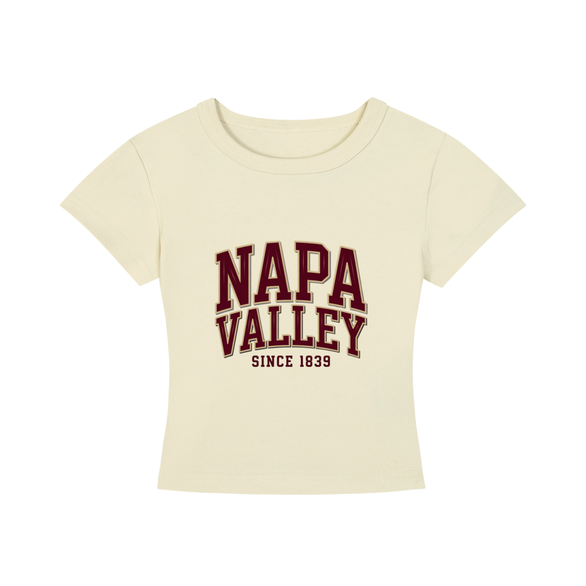 Napa Valley Women's Cropped T-Shirt