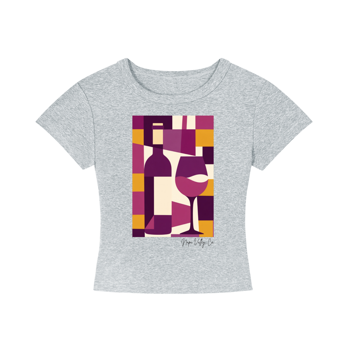 Napa Valley Women's Cropped T-Shirt